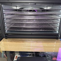 Excalibur 6 Tray Performance digital dehydrator (Stainless Steel)