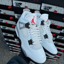 Jordan 4’s Cement 