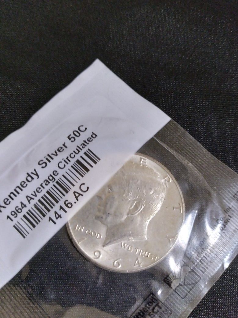 1964d Kennedy Half Dollar