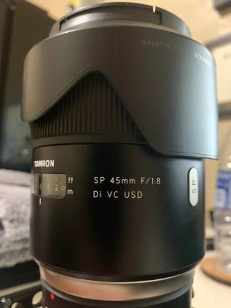 Tamron SP 45mm F/1.8 Di VC USD Lens for Canon