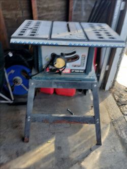 10-Inch Table Saw with Stand Ryobi