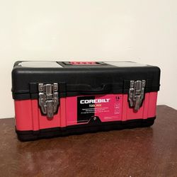Corebilt 16” Wide Red and Black Tool Box