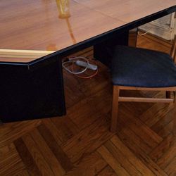 Dining Expandable Table With 6 Chairs