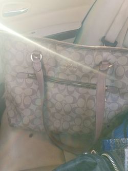 Coach Signature Tote Bag