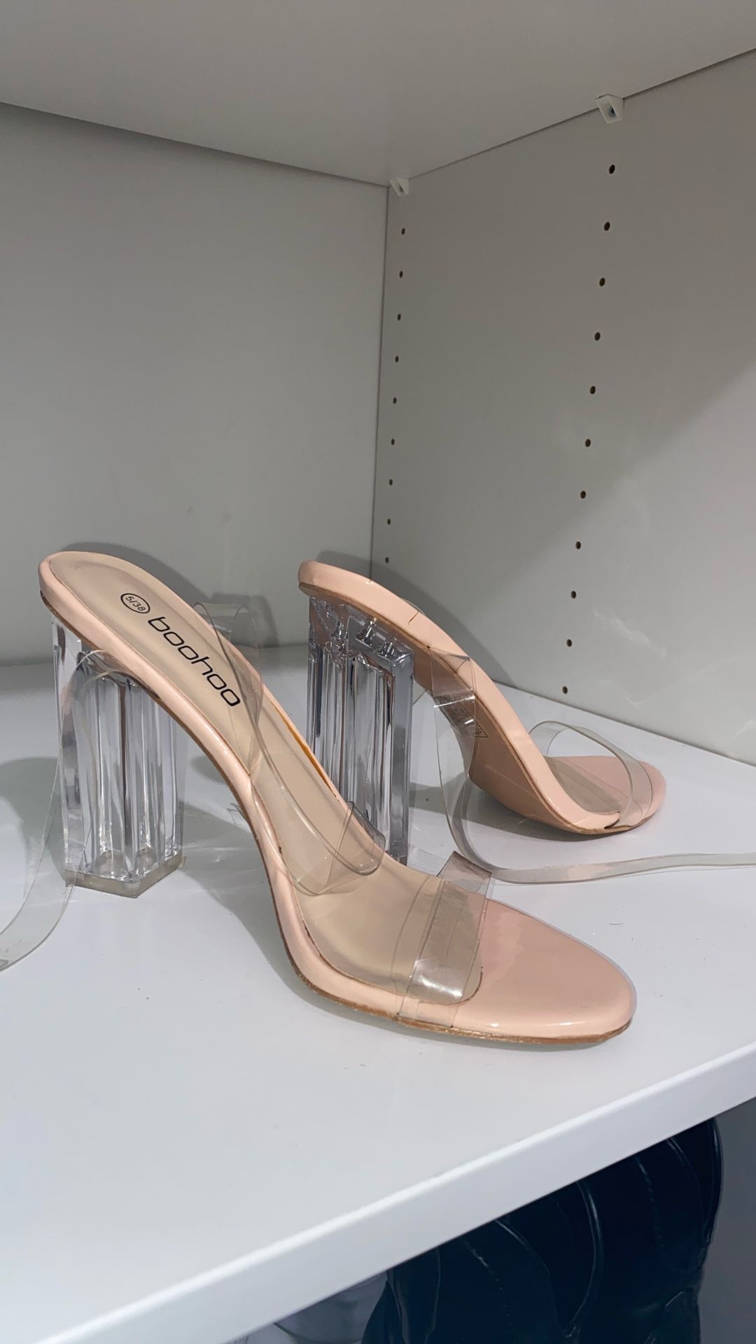 Clear Heels