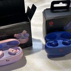 Beats Buds Sets Blue And Pink
