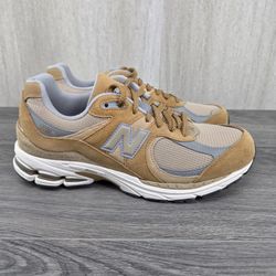Men's New Balance 2002R Shoes - Great Plains Incense Brown Beige - Size 8.5