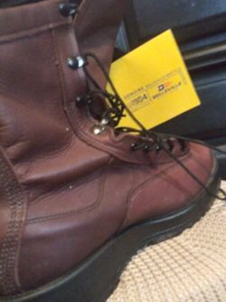 Leather boots Steel Toe
