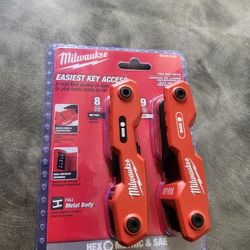 Milwaukee Hex Key Set SAE/Metric