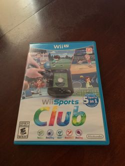 WiiSports Club for Wii U disc doesn’t work comes complete in box