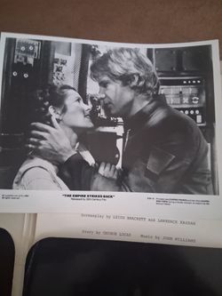 STAR WARS Original script & photos