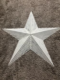24” rustic barn star