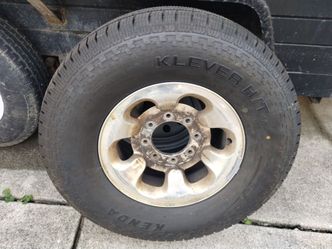 Tire and rims aluminum R16