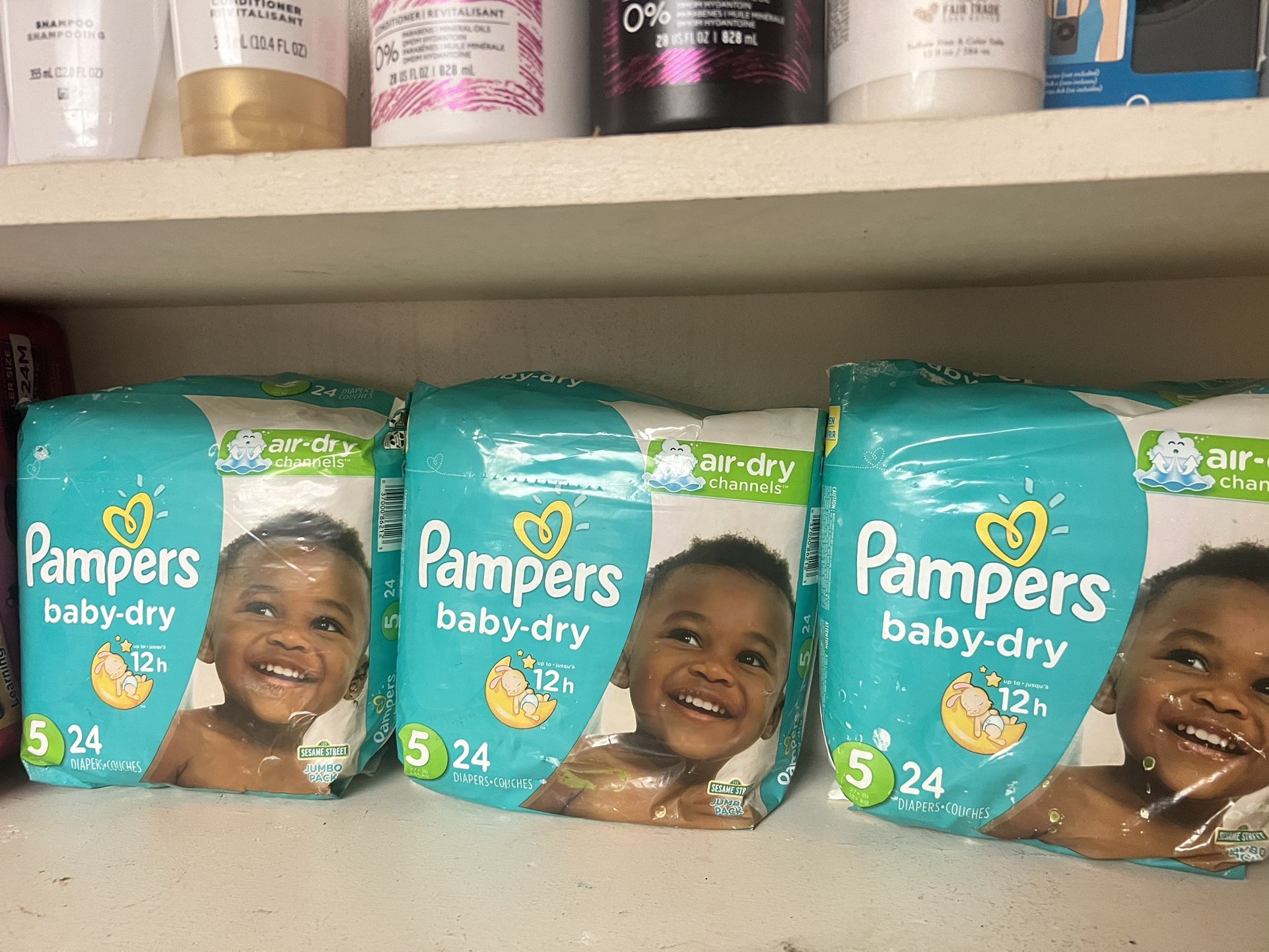 Diapers Pampers And Pull UPS 
