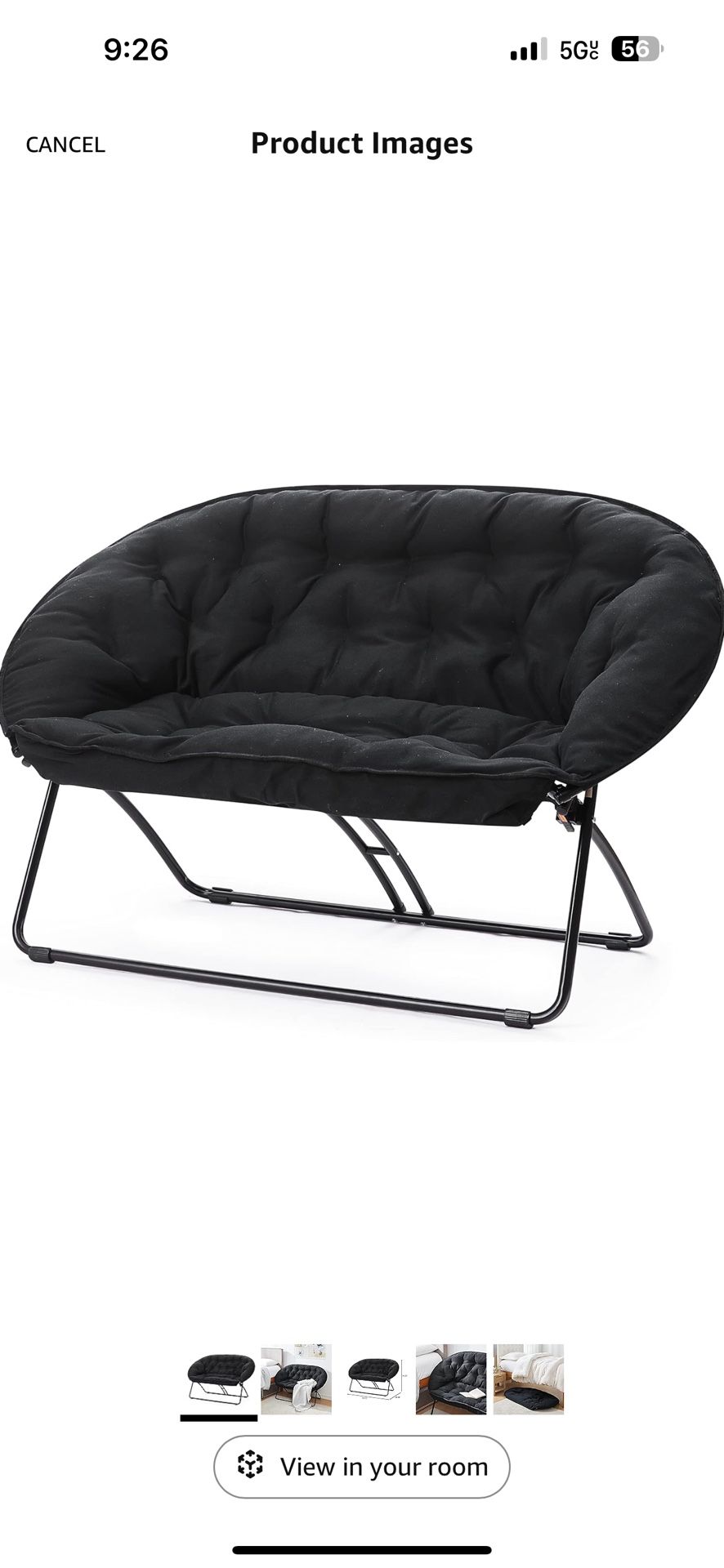 College Sofa - The 2East™ Double Seater - Black
