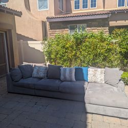 Gray Sectional Couch