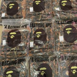 Bape x MCM Hoodies
