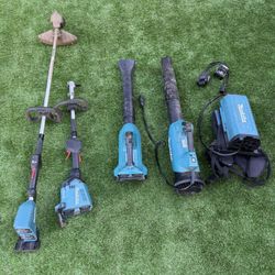 Makita Blowers And String Trimmers