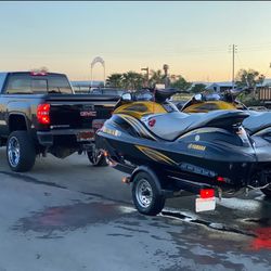 2005 Yamaha Waverunner FX 3 Seaters (TWO) With Trailer 