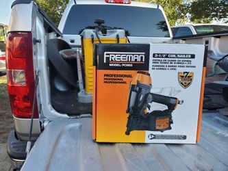 Freeman PCN65 Pneumatic 15-Degree 2-1/2" Coil Siding Nailer