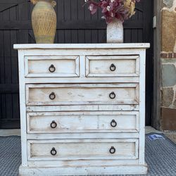 Beautiful Solid Wooden Farmhouse Dresser / See Picture Dimensions 