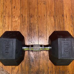 Single 50 IB Dumbbell