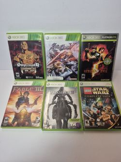 Collectors Lot of 6- XBOX 360