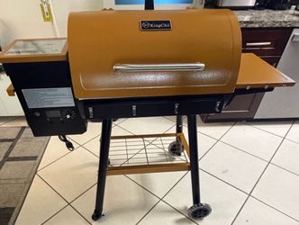 King Chii Wood Pellet Grill & Smoker, Electric Pellet Smoker Grill
