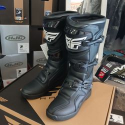 Fly Racing Motocross Boots Black fly racing size 10 brand new