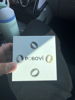 POBOVi Gen-2 Smart Ring Size 6 - Brand New in Box (No Subscription) Rose Gold