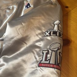 Neq England Patriots silver jacket