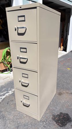 4 drawer file cabinet