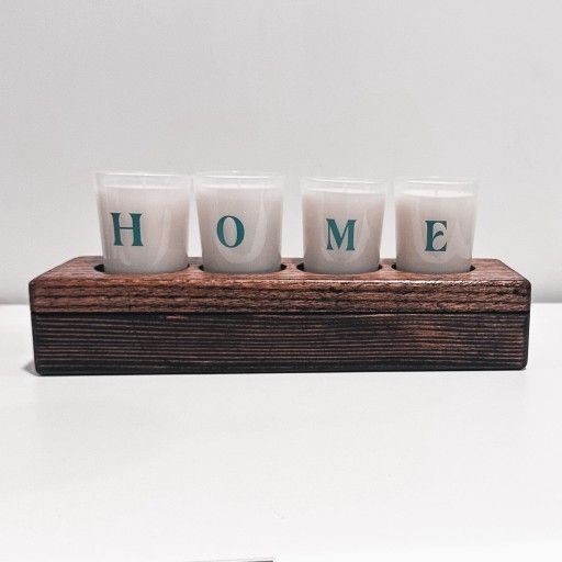 Mini Candle Holder + Candles
