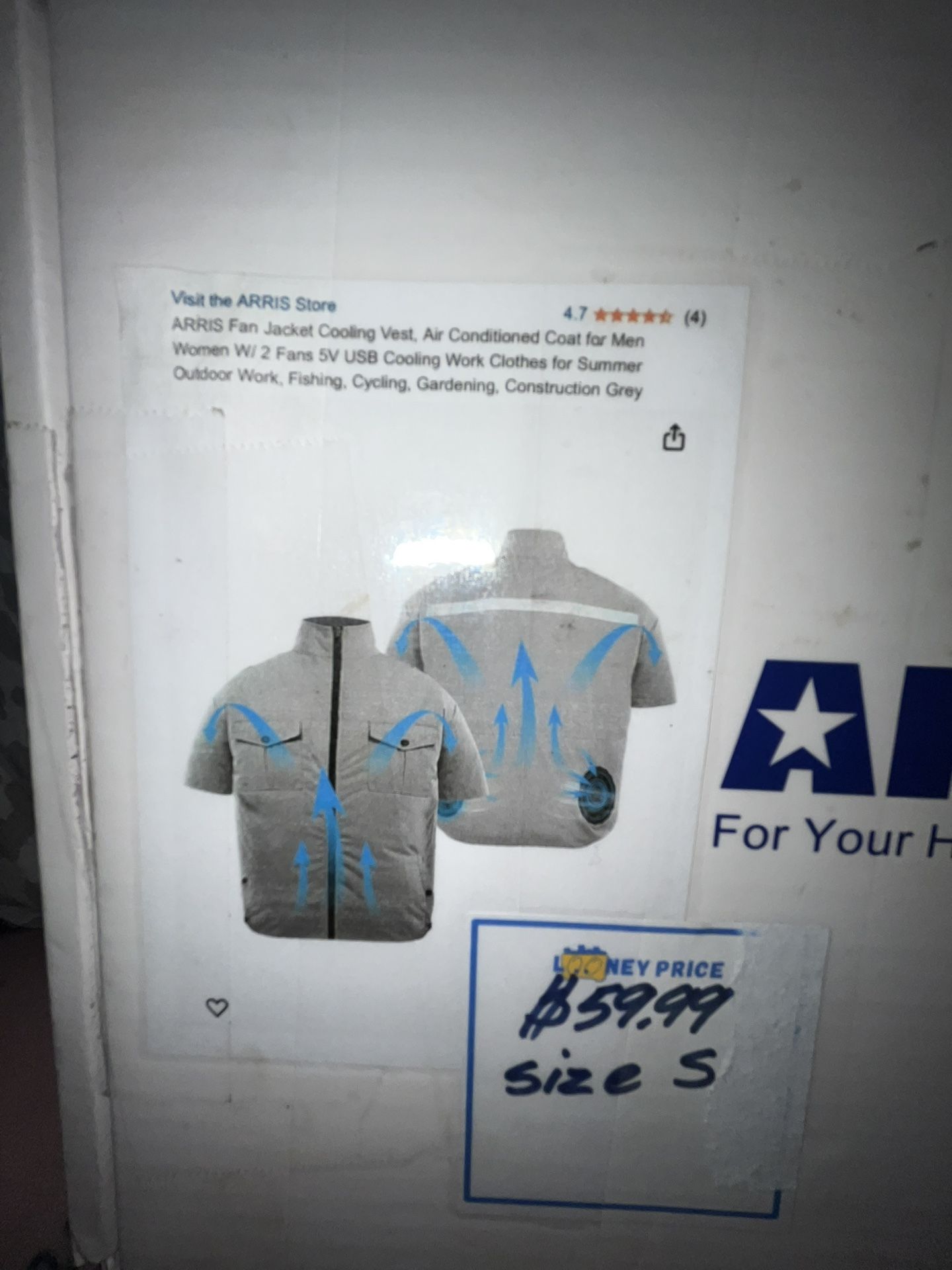 Men’s Size Small Fan Coat