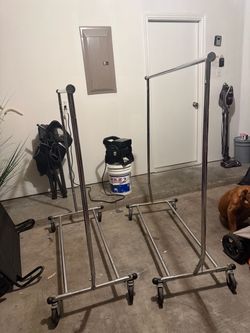 clothing racks