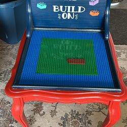 Lego table & legos