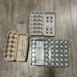 Empty Egg Cartons. 12 18 24