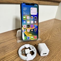 64gb Unlocked Silver iPhone X