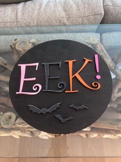 Fall Decor 10" Wall hanging