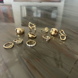 Pack Of 10 Rings 