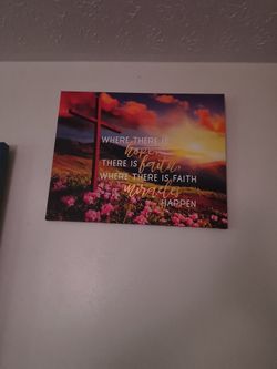 Faith Canvas Picture 