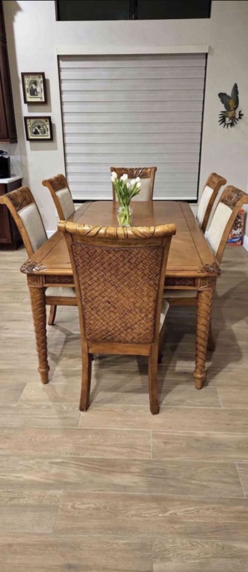 Beautiful Tommy Bahama Style Dining Set
