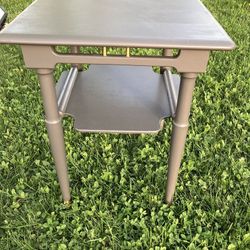 Small Space End Table Or Nightstand