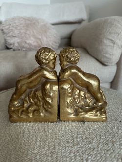 Book Ends Cherub Angels