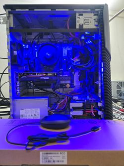 Gaming pc inspiron 5675 ryzen 7 1800x, gtx 1660, 16 gb ram, ssd, hdd, wifi, keyboard and mouse