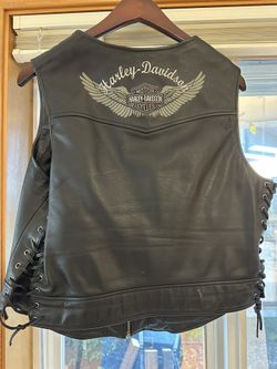 Harley Davidson Leather Vest 