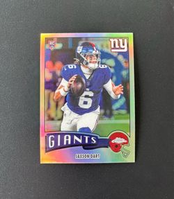 2025 Topps Chrome Jaxson Dart 1975 Retro Refractor Silver Giants RC SP