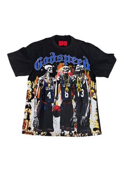 Black God Speed Shirt
