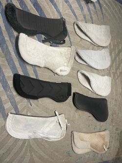 Horse half pads