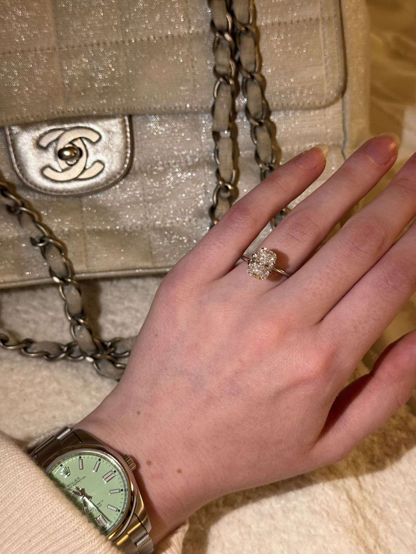 3.01 Carat Cushion Loose Lab Diamond - (IGI Certified)